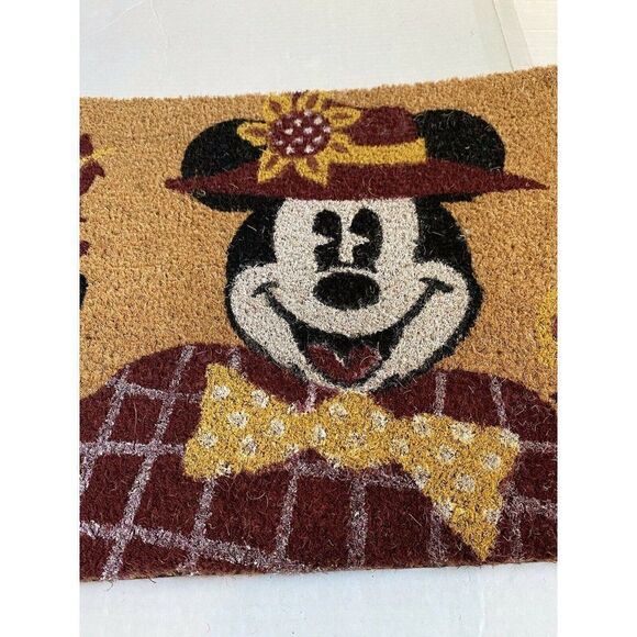 Disney's Mickey Mouse It’s Harvest Season Door Mat - Picture 4 of 7